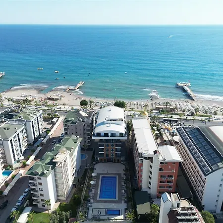0027 Serenity Royal Luxury 1-bedroom In Seafront Premium Complex In Oba, Lejlighed