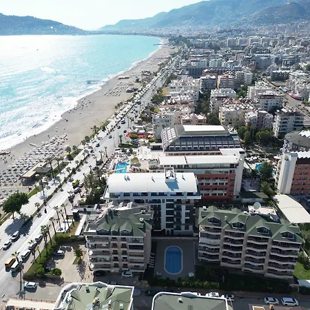 0027 Serenity Royal Luxury 1-bedroom In Seafront Premium Complex In Oba, Lejlighed Alanya
