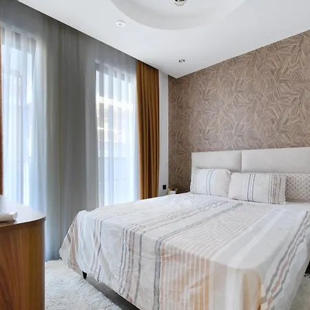 0027 Serenity Royal Luxury 1-bedroom In Seafront Premium Complex In Oba, Lejlighed Alanya